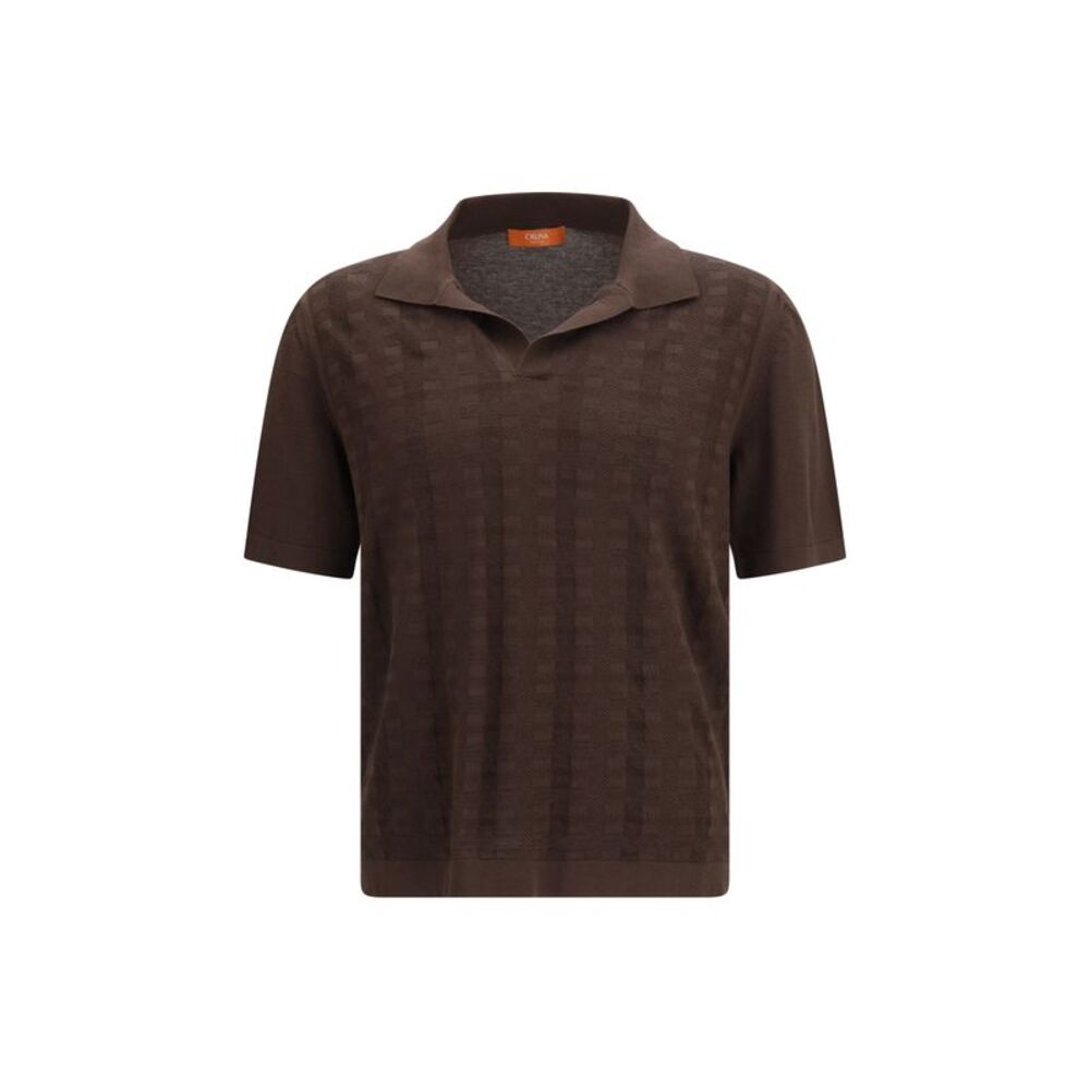Cruna Men Levanti V-Neck Knit T-Shirt